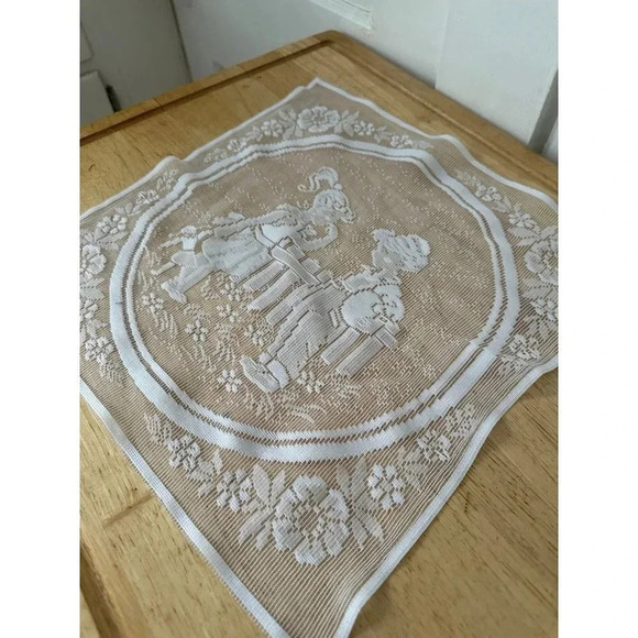 Vintage White cloth - Picture 6 of 8